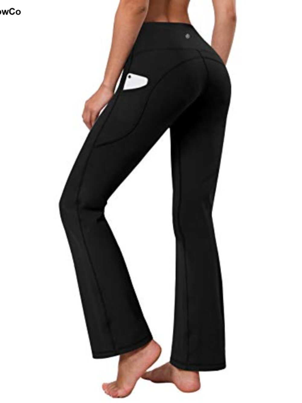 High Waist Bootcut Yoga Pants Tummy Control Workout Flared